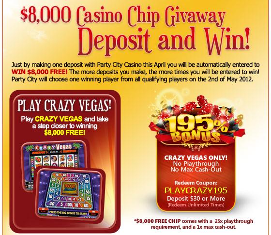 Party casino minimum deposit